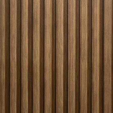 Imagem de Papel de Parede Madeira Adesivo - Auto Adesivo quarto sala Decorativo Madeiras Conveniente E Eficiente Elegante E Prático(Ripado Nogueira,10 Metros)