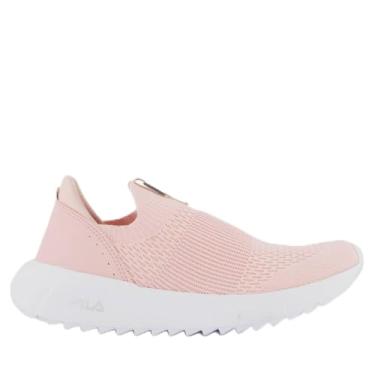 Imagem de Tênis Fila Calzini II Feminino Rosa e Branco 34