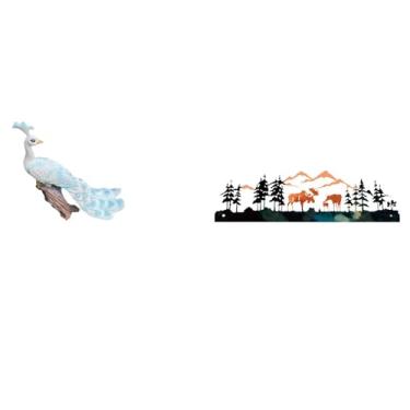 Imagem de Whtkoph Escultura Majestosa de Veado para Decoração de Jardim E Casa, Ornamento Elegante para Cerca de Pátio, E Ambientes Internos E Externos.