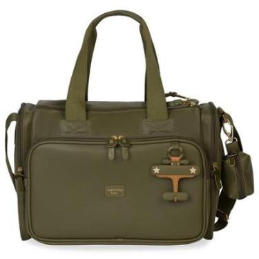 Imagem de Bolsa Maternidade MasterBag Térmica Anne Avião Verde Oliva-Masculino