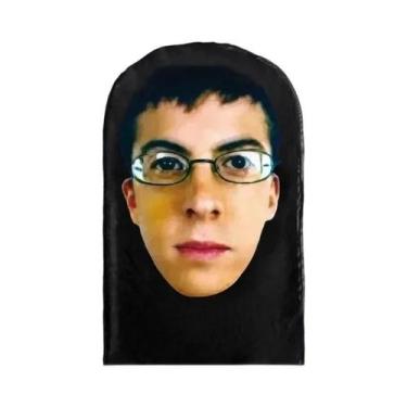 Imagem de Máscara Facial Engraçada Impressa Em 3D Realista, Malha Elástica, Cobe