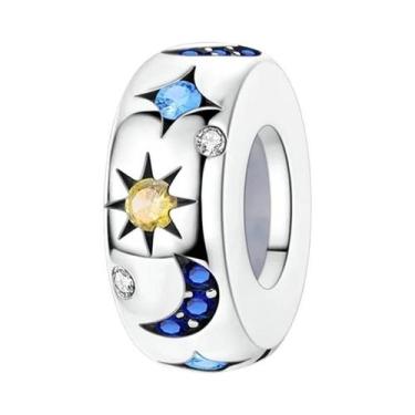 Imagem de Pingente De Coração Em Forma De Patinha De Gato Com Laço E Cereja Em P