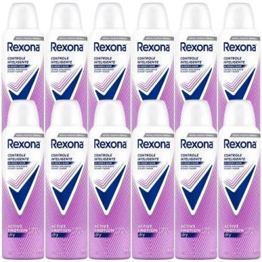 Imagem de Kit Desodorante Aerosol Rexona Active Emotion 150ml - 12 Unidades