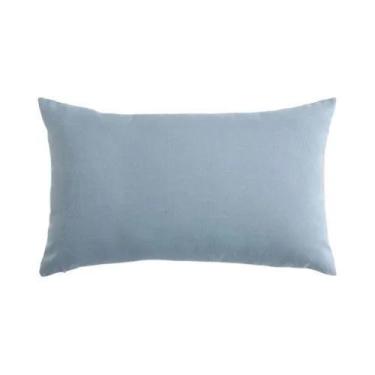 Imagem de Capa De Almofada Azul Claro Com Estampa Xadrez 30x50cm 45x45cm Capa De