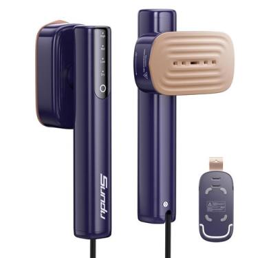 Imagem de Passador de Roupas Sundu 1200W Portátil Tanque de 100ml Azul