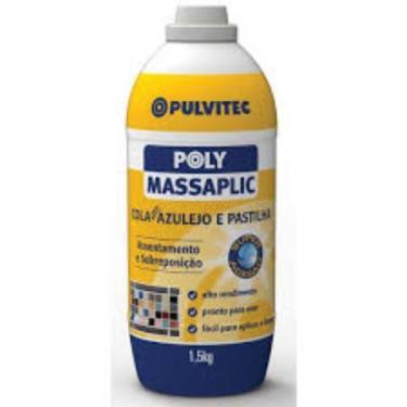 Imagem de Cola para azuleijo massaplic 1,5kg - pulvitec