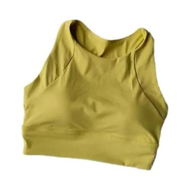 Imagem de Sutiã Esportivo Feminino De Alta Sustentação E Secagem Rápida Com Top 