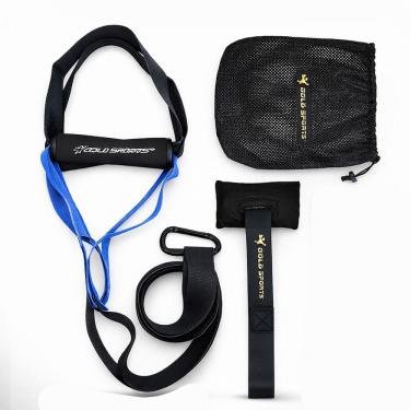 Imagem de Fita De Resistência e Treinamento Suspenso Trx Gold Sports Power III Adulto - 200 Kgs