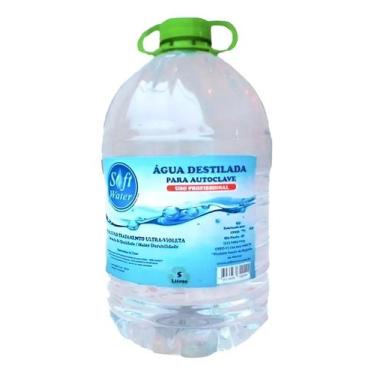 Imagem de Água Destilada 5 Litros P/ Autoclave, Cpap- Soft Water - Congratulatio