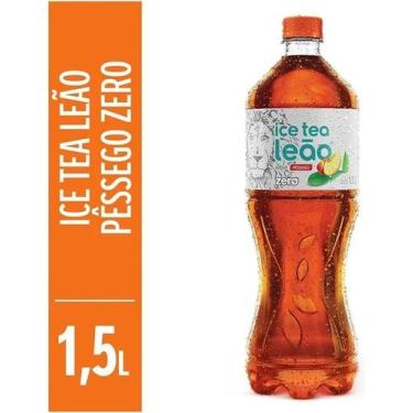 Imagem de Chá Zero Ice Tea Sabor Pêssego Matte Leão 1,5 Litro