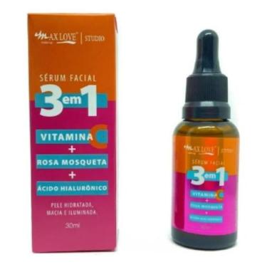 Imagem de Sérum Rosa Mosqueta, Vitamina C E Ácido Hialurônico 3 Em 1 M - Congrat