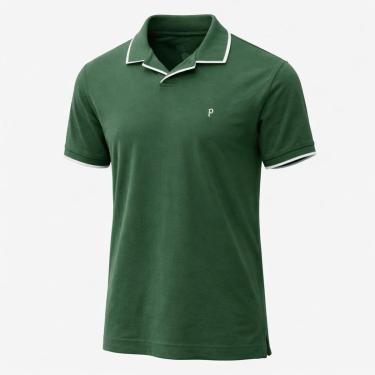Imagem de Camisa Palmeiras Polo Palestra Verde Gola V Pluz Size - Masculino-Masculino