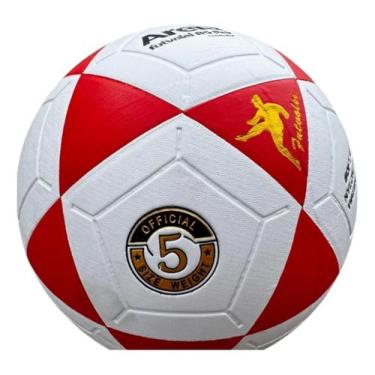Imagem de Bola Futevôlei Areia Altinha Fut Mesa Vulcanizada N5 Oficial, Vermelho