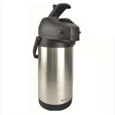 Imagem de Garrafa Térmica 2,5L Madri Unitermi Café Leite Chá Tereré