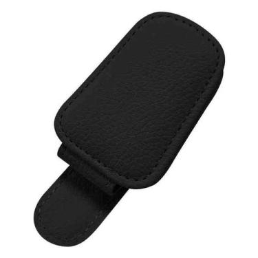 Imagem de Porta Óculos Carro Suporte Quebra Sol Veicular Clips - Brteyes, Preto