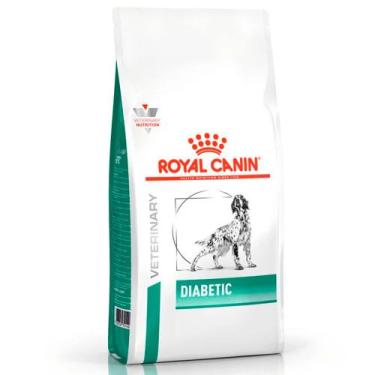 Imagem de Ração Royal Canin Veterinary Diabetic para Cães Adultos com Diabetes 1