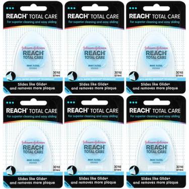 Imagem de Fio Dental Reach UltraClean Menta 6 Unidades 27m