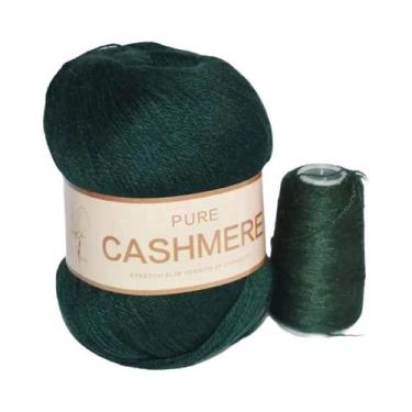 Imagem de Fio De Lã Cashmere Para Tricô De Cachecol De Bebê 70g - Fio Para Croch
