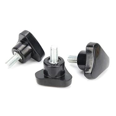 Imagem de Parafuso manual triangular, revestimento de superfície de parafuso M5 com design profissional para engenheiro de torno