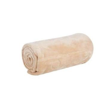 Imagem de Cobertor Bebê Relevo Touch Texture Jolitex Bege