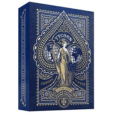 Imagem de Cartas de baralho Tycoon (azul)