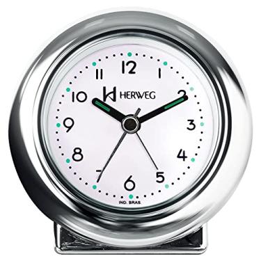 Imagem de Despertador Quartz Cromado Liso