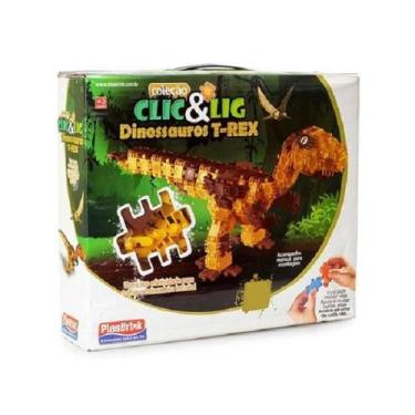 Imagem de Clic&Lig Dinossauros T-Rex - Plasbrink