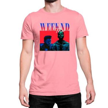 Imagem de Camiseta T-Shirt The Weeknd Retrô Vintage Red Algodão - Store Seven