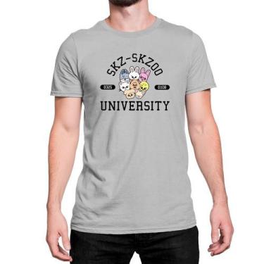 Imagem de Camiseta T-Shirt Kpop Stray Kids Skz Skzoo University - Store Seven