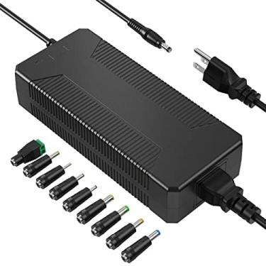 Imagem de O adaptador de energia de 48V 5A 240W converte CA 110-240V para CC 48V e é adequado para iluminação LED, CCTV, impressoras 3D, computadores, áudio, interruptor poe e sistemas de videoconferência.