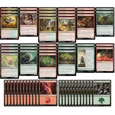 Imagem de Elite Raccoon MTG Deck - Gruul Red Green - Modern & Pioneer Legal - Custom Built - Magic The Gathering - MTG - 60 Card!