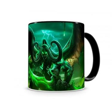 Imagem de Caneca World Of Warcraft Illidan I Preta 330 ml