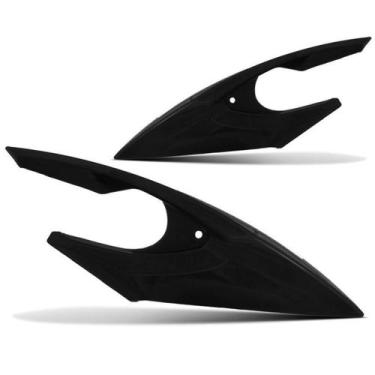 Imagem de Carenagem lateral do farol pro tork fazer 150 2014 (par), PRETO 2014, 