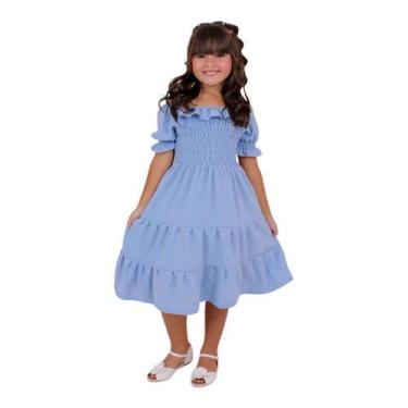 Imagem de  vestido infantil juvenil ciganinha menina mini diva fashion moda verã
