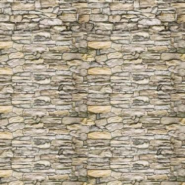 Imagem de Papel Parede Pedras Imitando Desenhos Adesivo Lavavel Sala - LRP