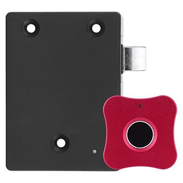 Imagem de Fechaduras de Porta Com Impressão Digital, Fechadura Com Impressão Digital Fechadura de Porta Com Impressão Digital Com Energia Móvel USB Externa Reconhecimento de Semicondutor
