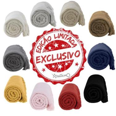 Imagem de Manta Colcha Buddemeyer Solteiro In Desing 1,60m X 2,30m Decorativa Li