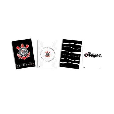 Imagem de Quadros Decorativos - Corinthians - 31cm - 4 unidades - Festcolor - Ri
