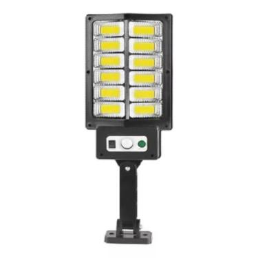 Imagem de Luminária Solar Poste Rua Parede Refletor 288 Led C/ Sensor - Império