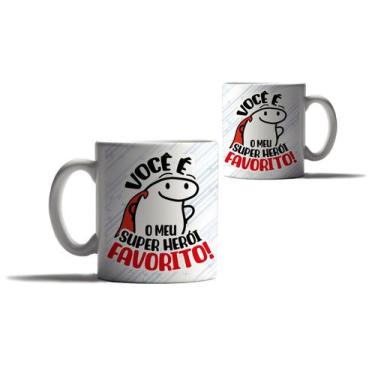 Imagem de Caneca Presente Feliz Dia dos Pais Super Heroi Favorito Amor - Enjoy S