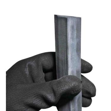 Imagem de Perfil Borracha Esponjoso Macio Vedação 20x20mm - 2 Metros - Borrachas