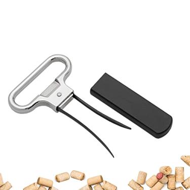 Imagem de Mimo Style Pinça Saca Rolhas de Garrafa - Produzido em Zinco e Plástico ABS de Grau Alimentício; Puxador de Rolha Com DESIGN Compacto e Eficiente; Forma Fácil de Extrair Rolhas de Vasilhames de Vinho;