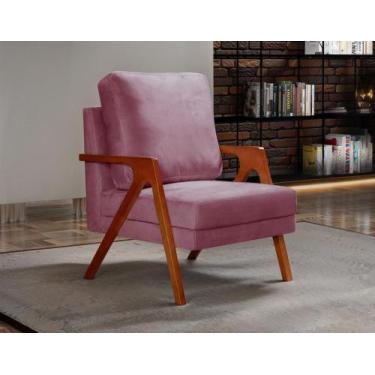 Imagem de Poltrona Kiara Decorativa Moderna Confortável Recepção Sala de Estar  