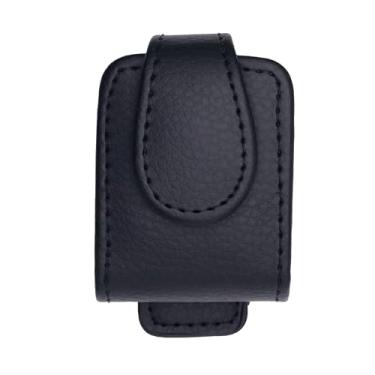 Imagem de Bolsa clássica premium com clipe de cinto para bomba de insulina Tandem Mobi (V1-Preto)