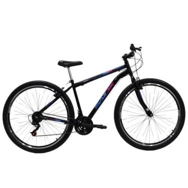 Imagem de Bicicleta Aro 29 MTB 21 Vel Freios V Brake Quadro Aço Carbono Saidx PR