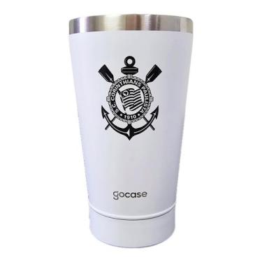 Imagem de Copo Térmico Corinthians Escudos Gocase Vibe 470ml Oficial
