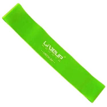 Imagem de Mini Bands Média Verde 25x5cm 0,6mm - LiveUp - LiveUp Sports