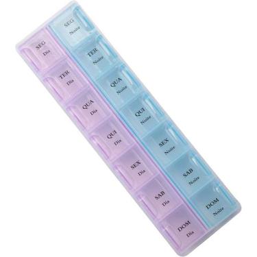 Imagem de Porta Comprimido Semanal Com 14 Divisórias - Casita