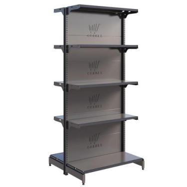 Imagem de Gôndola Centro 1 Inicial 1,70 m 40x30 Fácil New Plus Carmel Imports, P