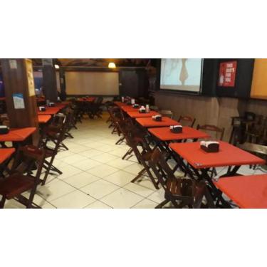 Imagem de Capa para mesa de bar, restaurante e quiosque 70x70 (10 peças) - Cia d